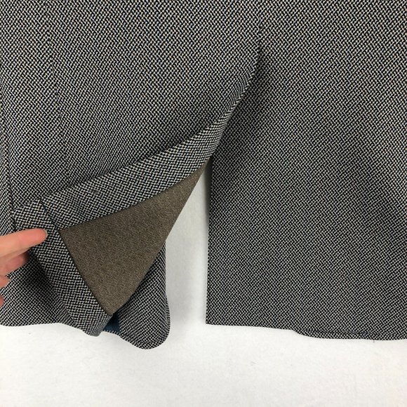 Curlee VTG Men's 38** Blue Grey Single Breasted Two-Button Western Sport Coat - Picture 12 of 12
